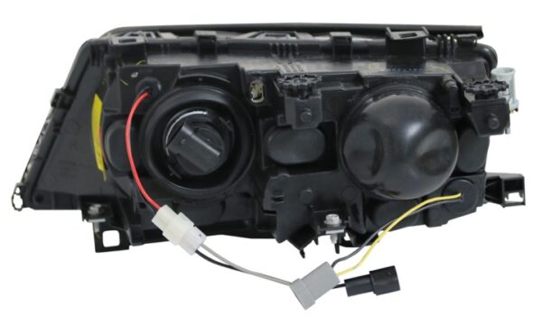 Frontlykter BMW E46 09.01-03.05 S/T Angel Eyes Svart – bilde 4 av 4