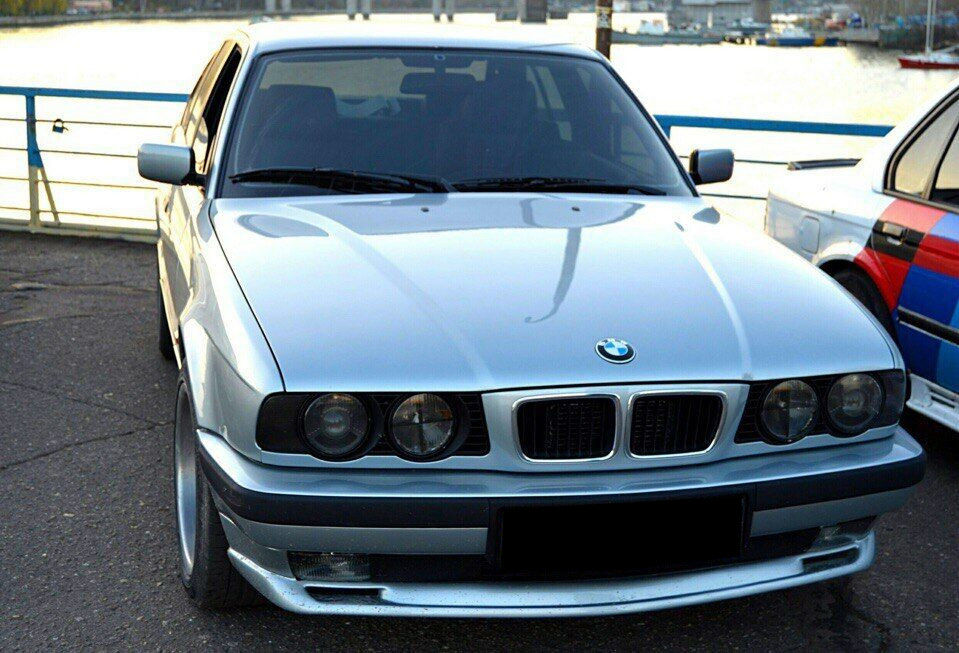 Frontlykter BMW E32/E34 Svart - Bilde 4