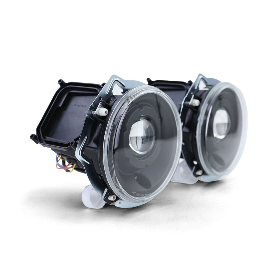 Frontlykter Mercedes W461 W463 G-Class 92-06 Svart – bilde 3 av 7