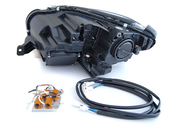 Frontlykter Mercedes M-Class W166 11-15 Svart LED – for halogen – bilde 5 av 5