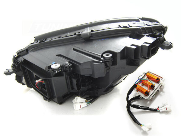 Frontlykter Mercedes W222 13-17 LED Svart – bilde 2 av 3