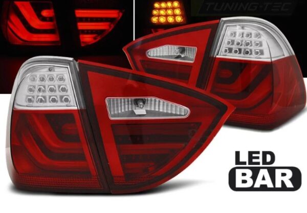Baklykter WHIE BMW E91 05-08 E91 Touring LED Bar Rød – bilde 1 av 3