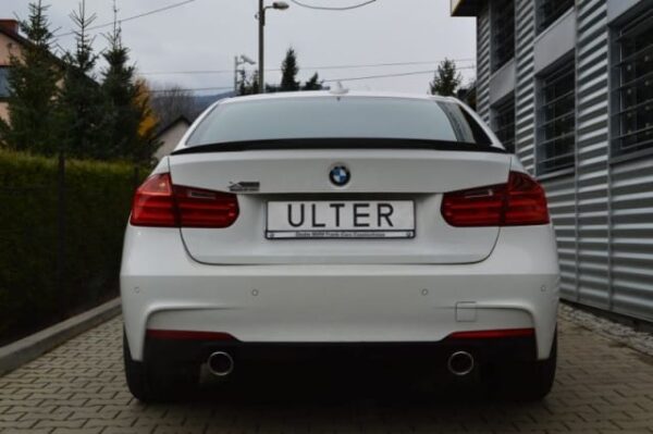 Lyddemper BMW F30 M-Pakiet 2011-2015 Sedan 320iX 135kW rustfritt stål Ø90 – bilde 5 av 7