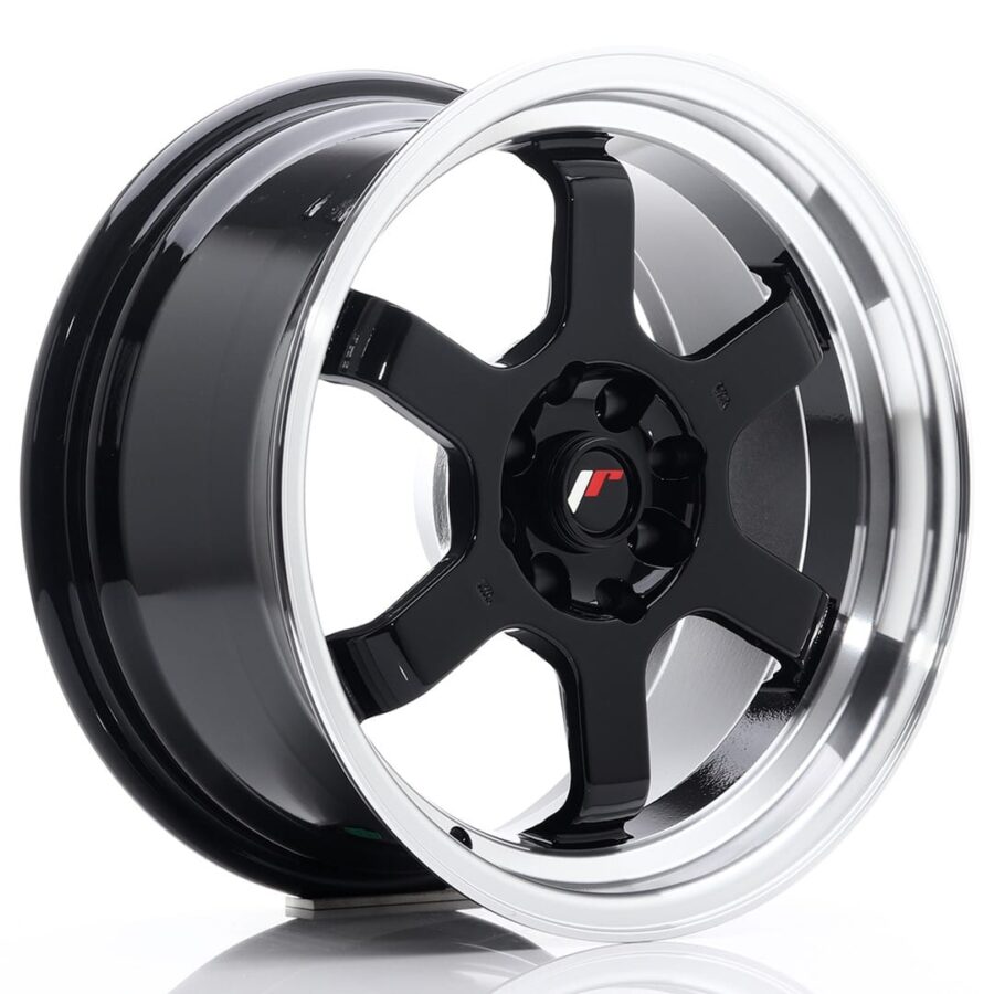 Felg Japan Racing JR12 16x8 ET15 4x100/114 Glans svart