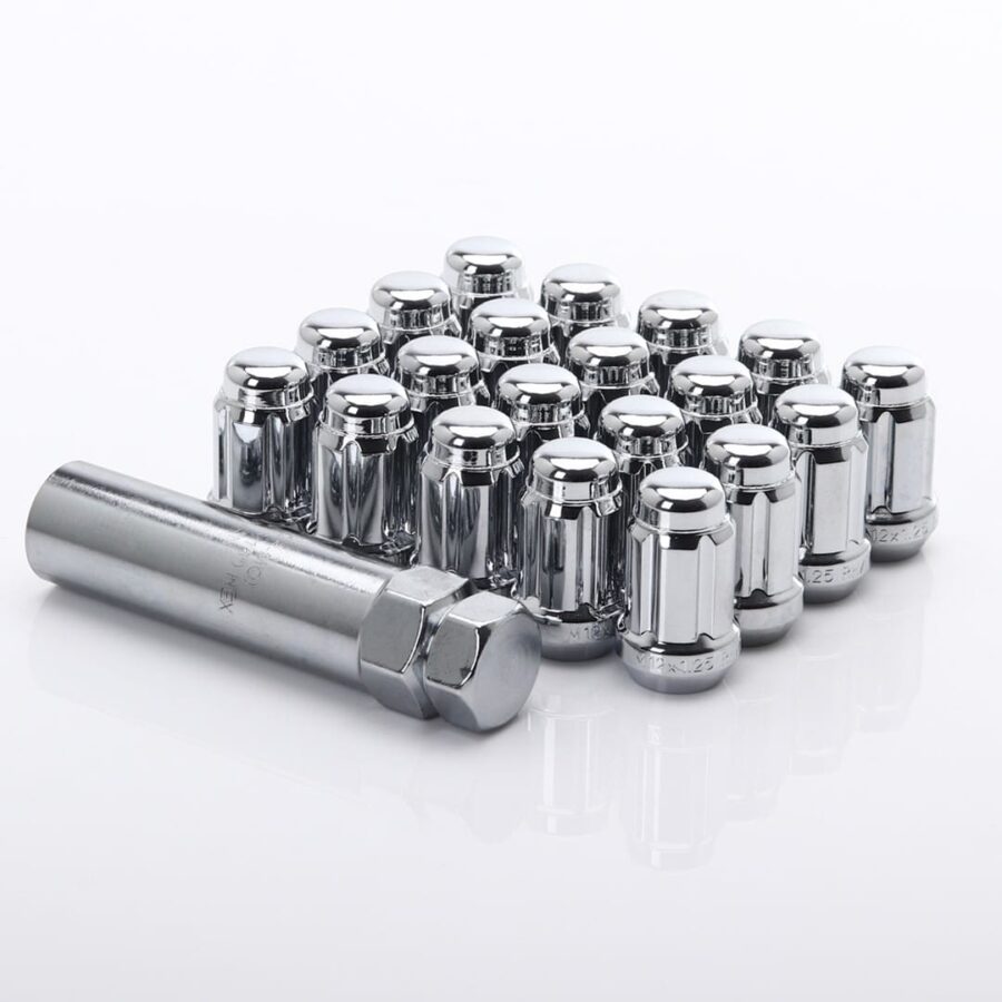 Hjulmuttere Japan Racing Nuts JN2 12x1,25 Chrome – bilde 2 av 2