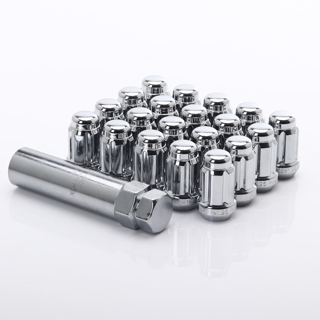 Hjulmuttere Japan Racing Nuts JN2 12x1,5 Chrome - Bilde 2