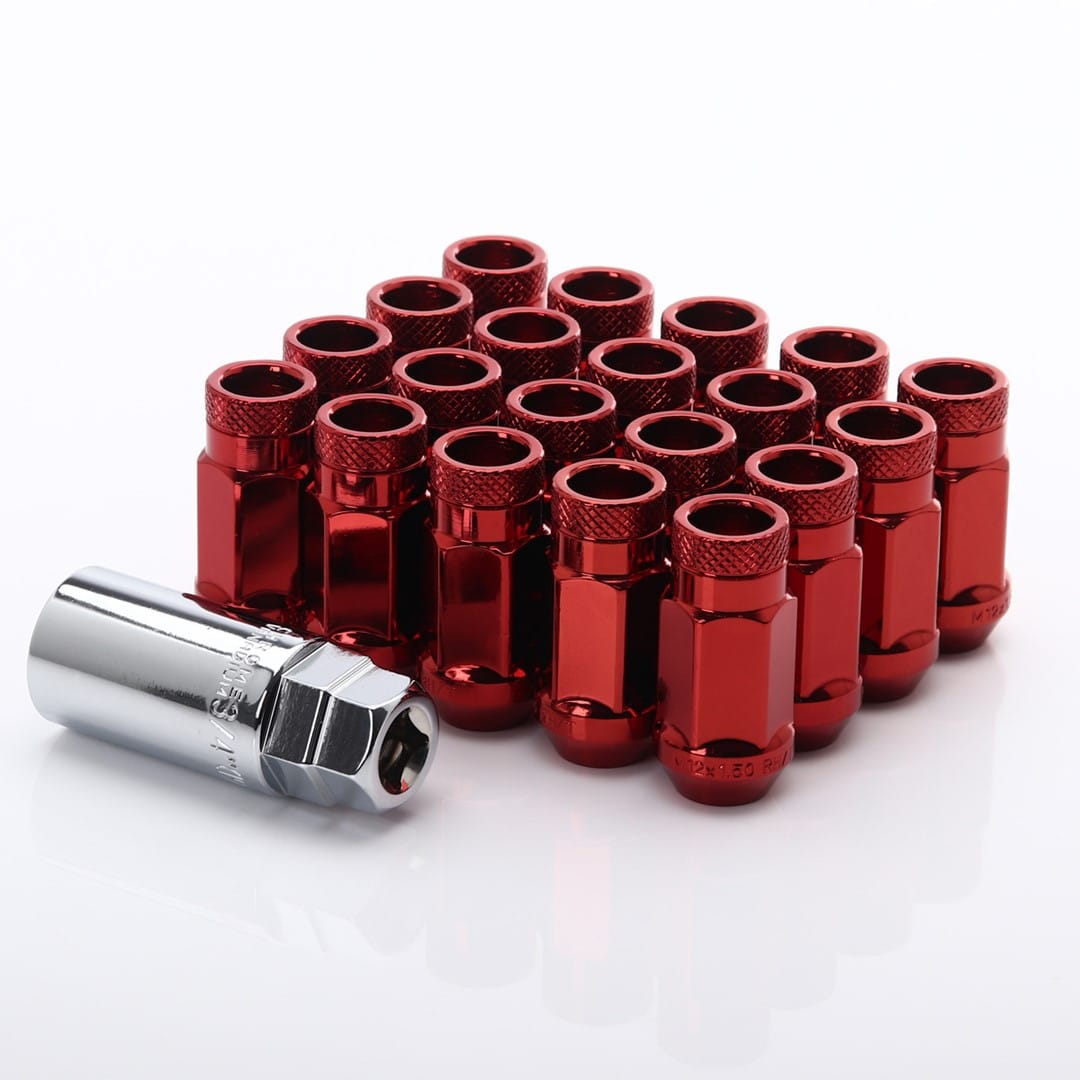 Hjulmuttere Japan Racing Nuts JN1 12x1,5 Red - Bilde 2