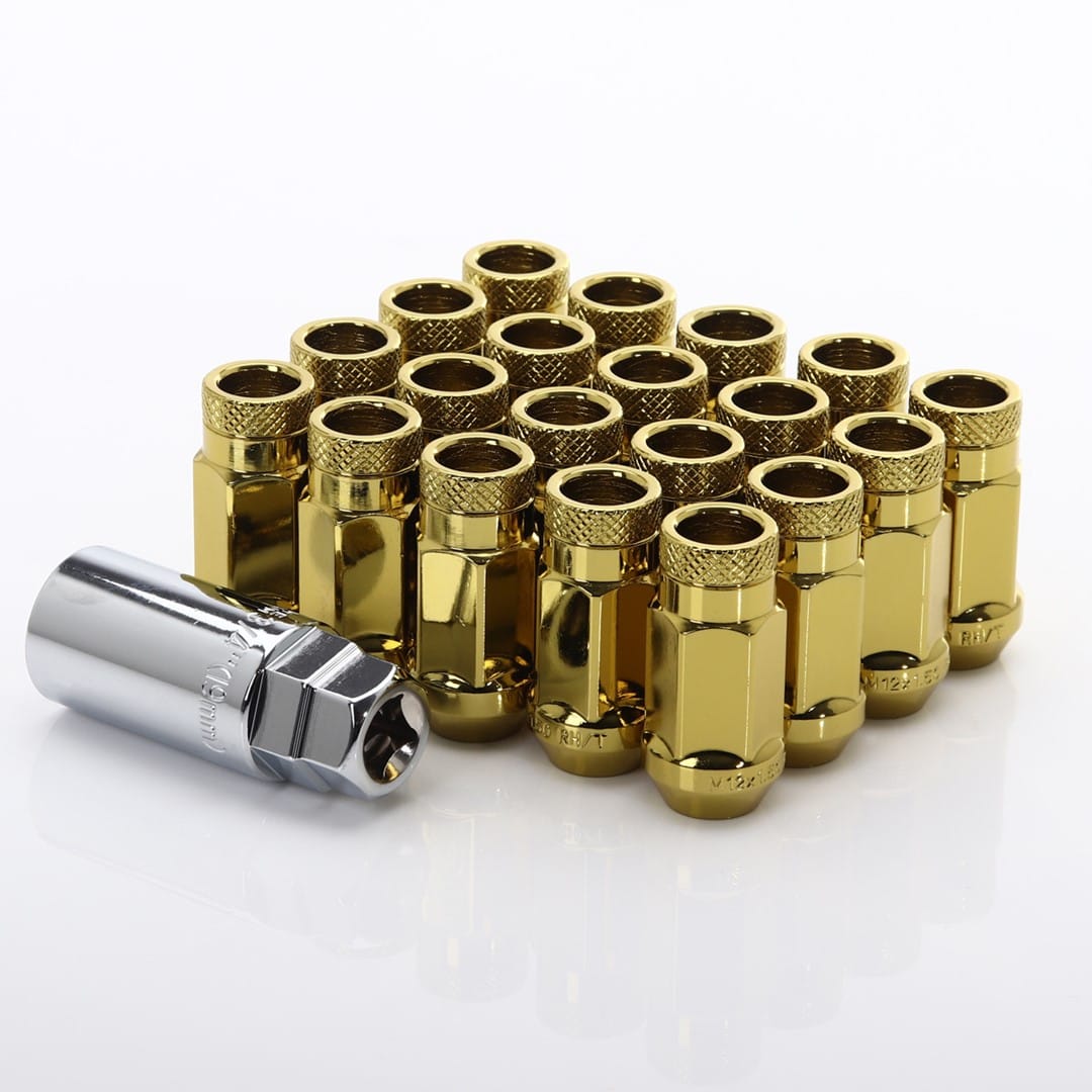 Hjulmuttere Japan Racing Nuts JN1 12x1,25 Gold - Bilde 2