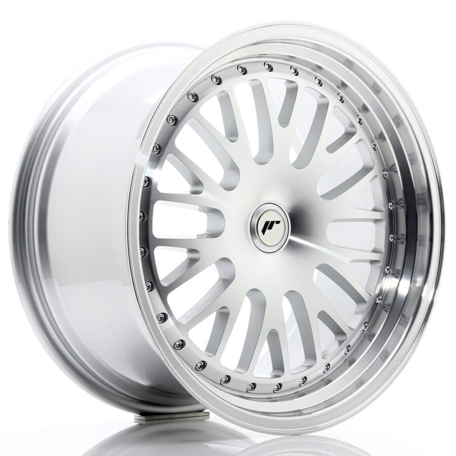 Felg Japan Racing JR10 19x9,5 ET20-35 blank sølv maskinert front