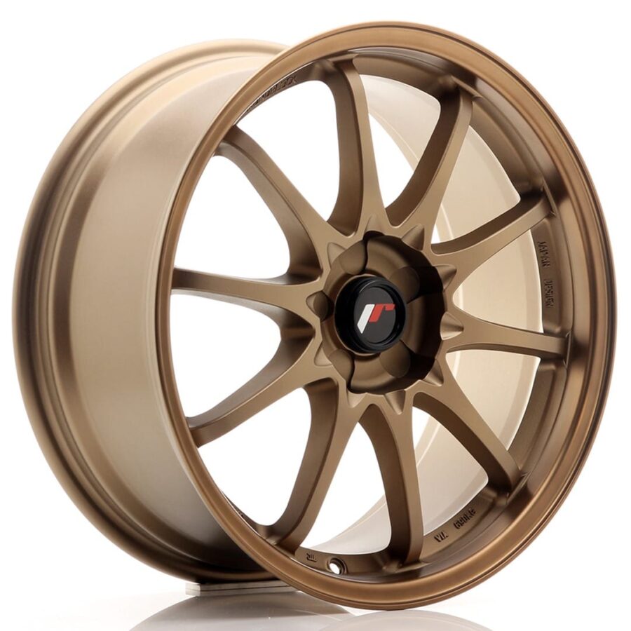 Felg Japan Racing JR5 18x8 ET35 5H BLANK Mørk anodisert bronse
