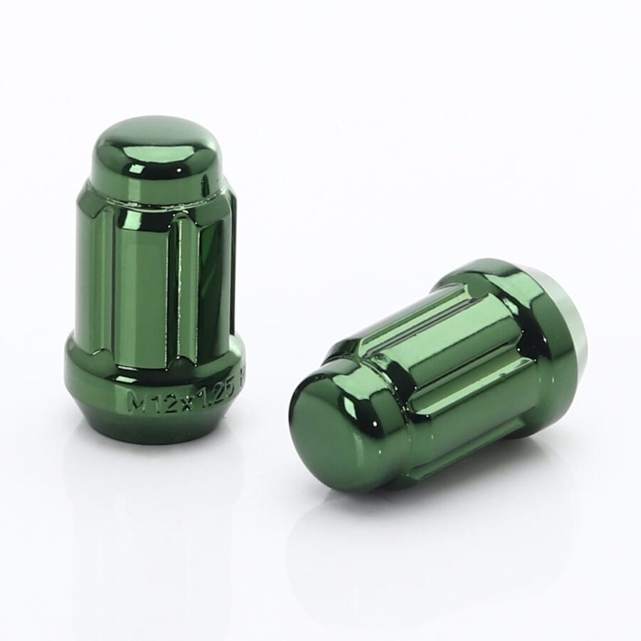 Hjulmuttere Japan Racing Nuts JN2 12x1,25 Green – bilde 1 av 2