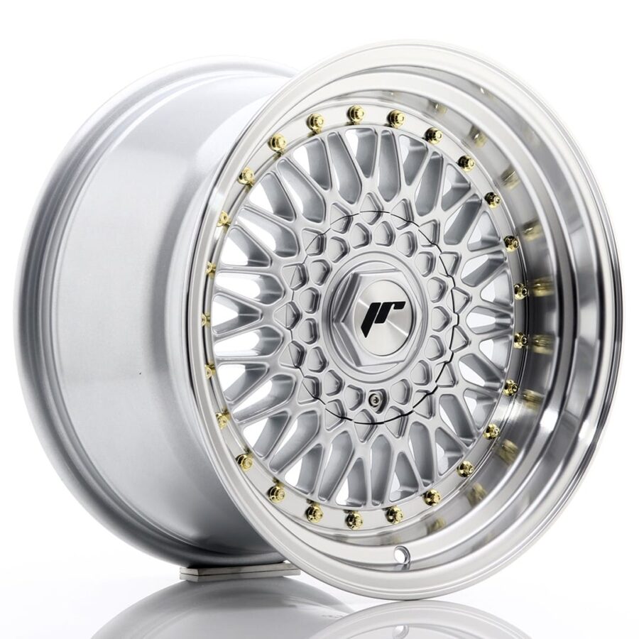 Felg Japan Racing JR9 16x9 ET20 BLANK Sølv med Machined Lip