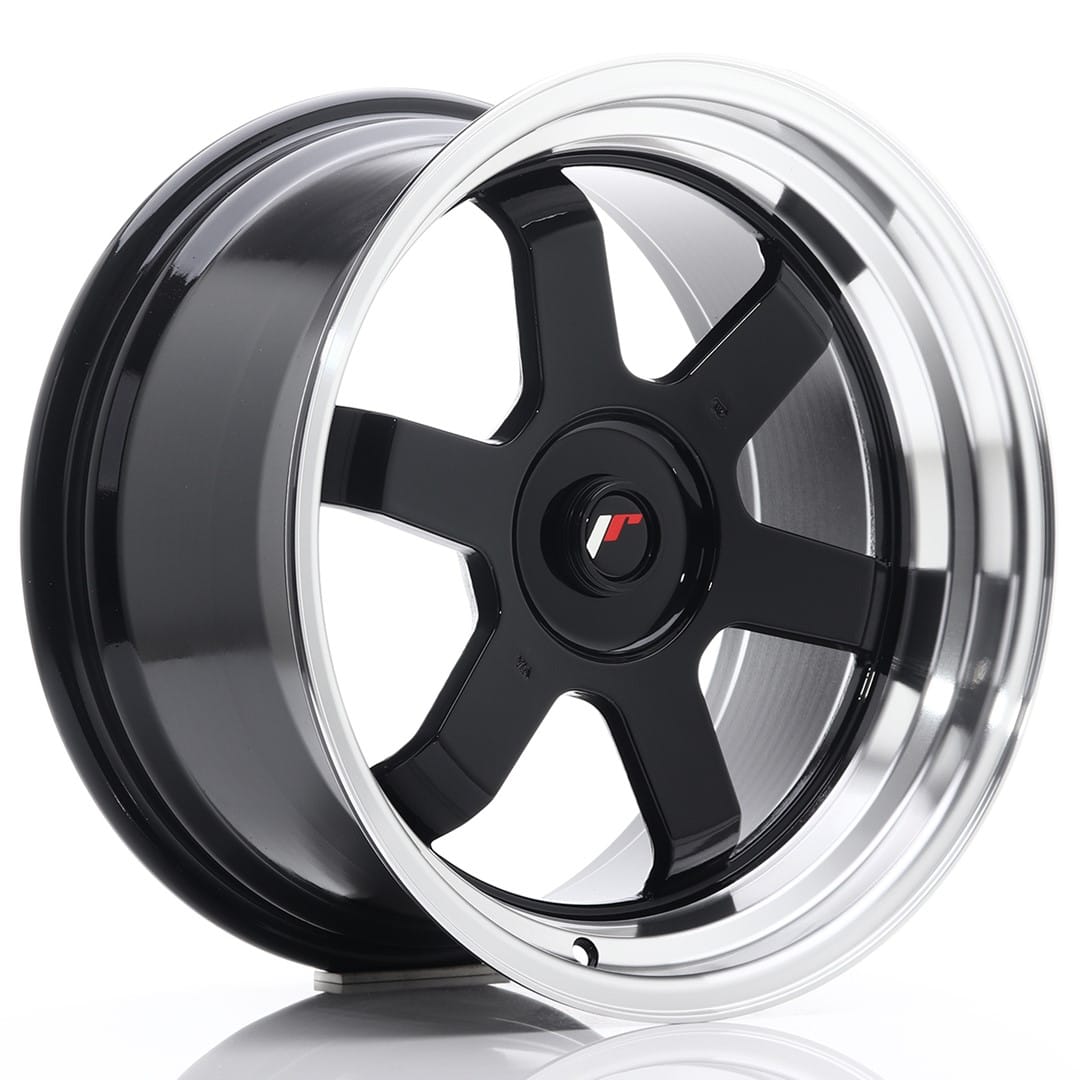 Felg Japan Racing JR12 17x9 ET25 Blank Gloss Black