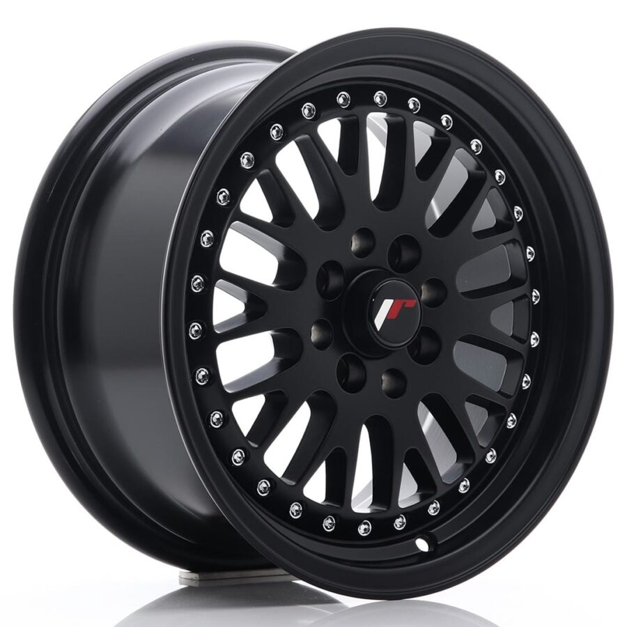 Felg Japan Racing JR10 15x7 ET30 4x100/108 Matt svart
