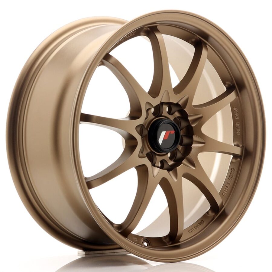 Felg Japan Racing JR5 17x7,5 ET35 4x100/114,3 mørk anodisert bronse