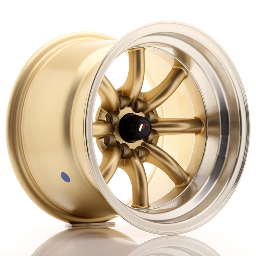 Felg Japan Racing JR19 15x10,5 ET-32 4x100/114 gull