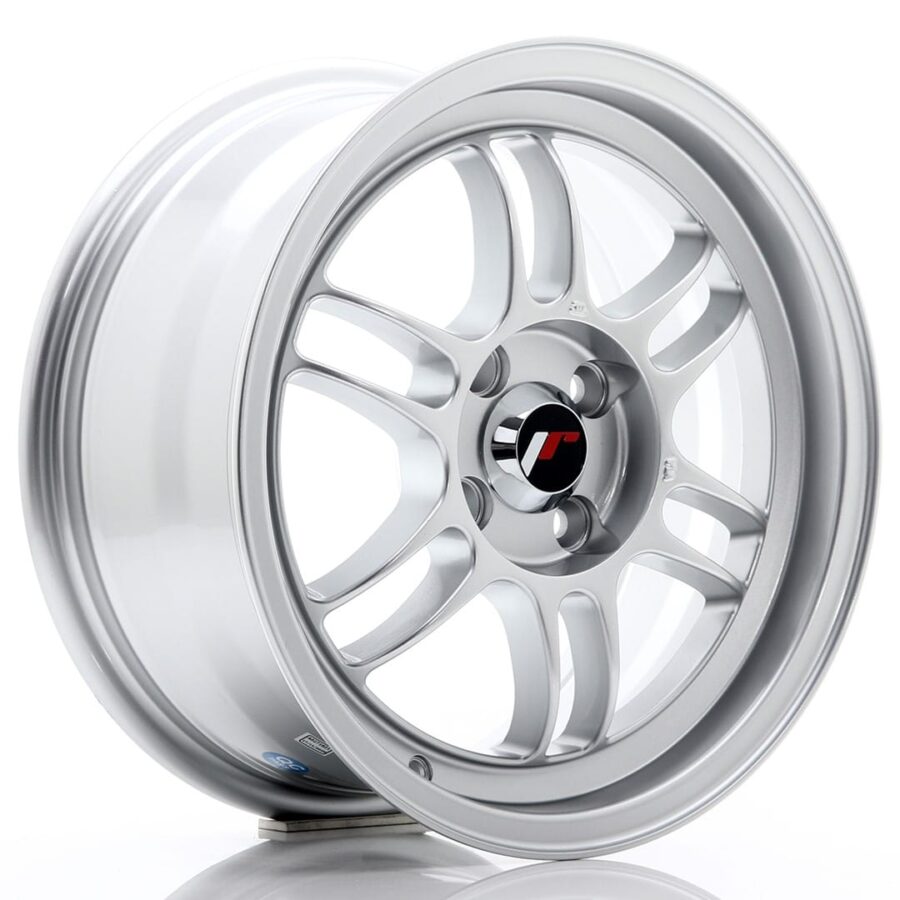 Felg Japan Racing JR7 15x7 ET38 4x100 Sølv