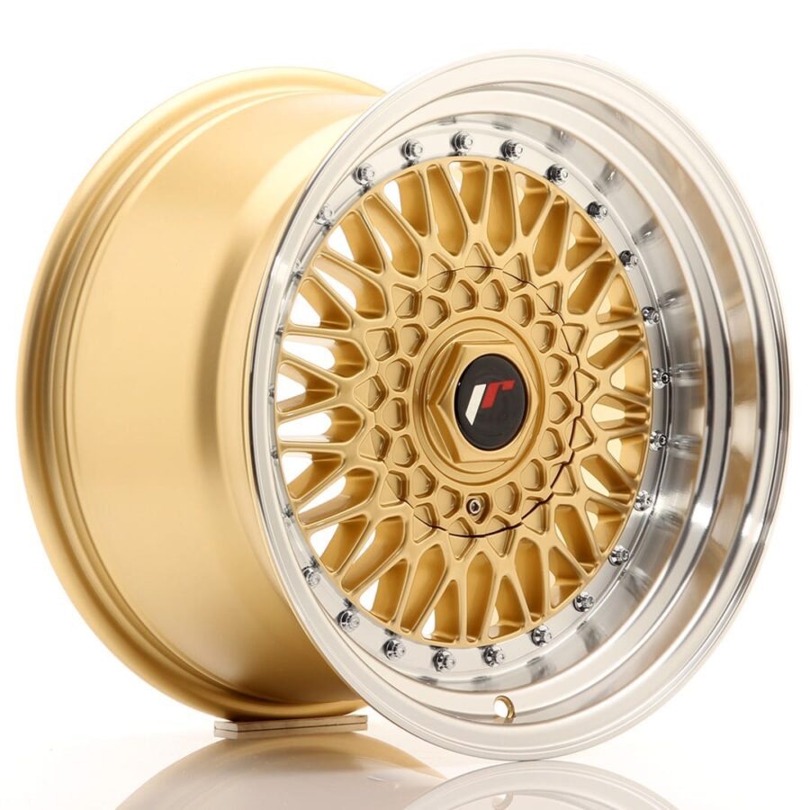 Felg Japan Racing JR9 16x9 ET20 BLANK Gull med Machined Lip