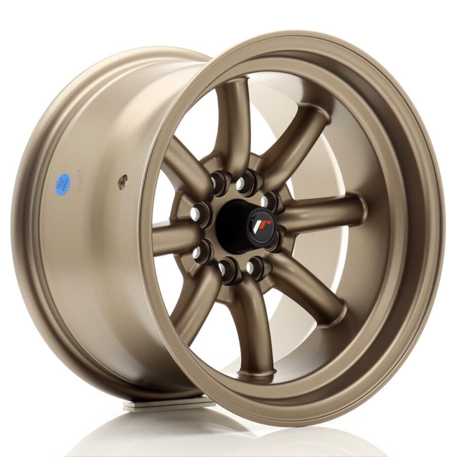 Felg Japan Racing JR19 15x9 ET-13 4x100/108 matt bronse