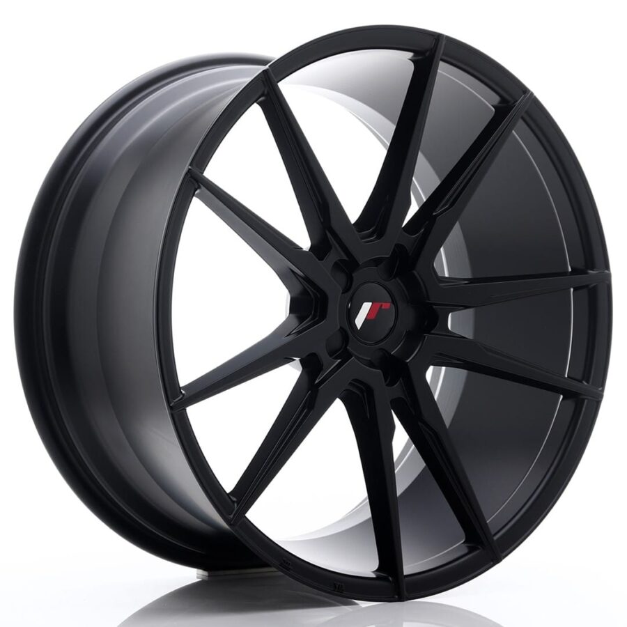 Felg Japan Racing JR21 22x10,5 ET15-52 5H BLANK Matt Svart