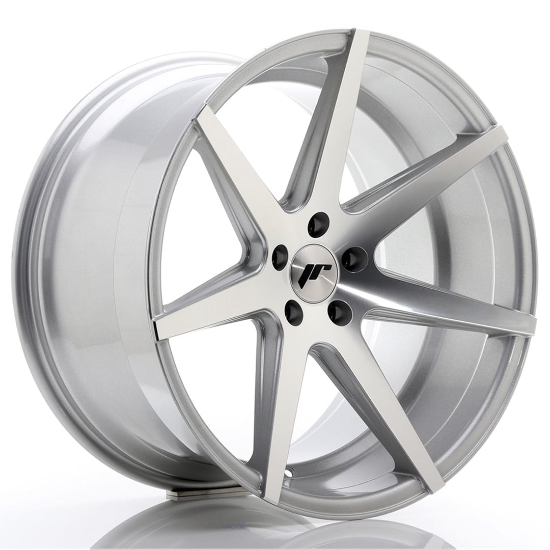Felg Japan Racing JR20 20x11 ET30 5x112 Sølv Maskinert