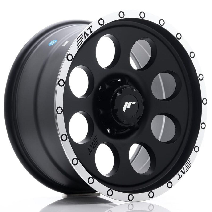 Felg Japan Racing JRX4 18x9 ET20 6x139,7 matt svart med bearbeidet leppe
