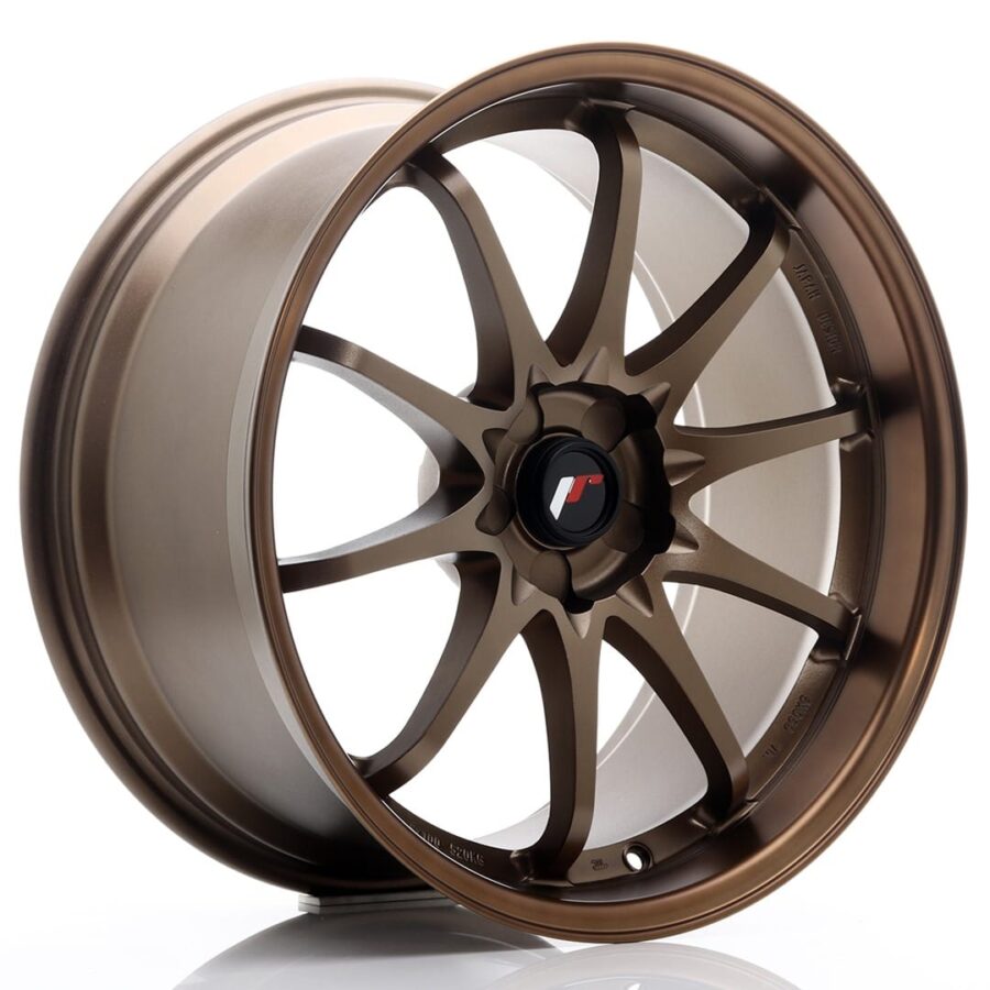 Felg Japan Racing JR5 19x9,5 ET12-36 5H BLANK Mørk eloksert bronse