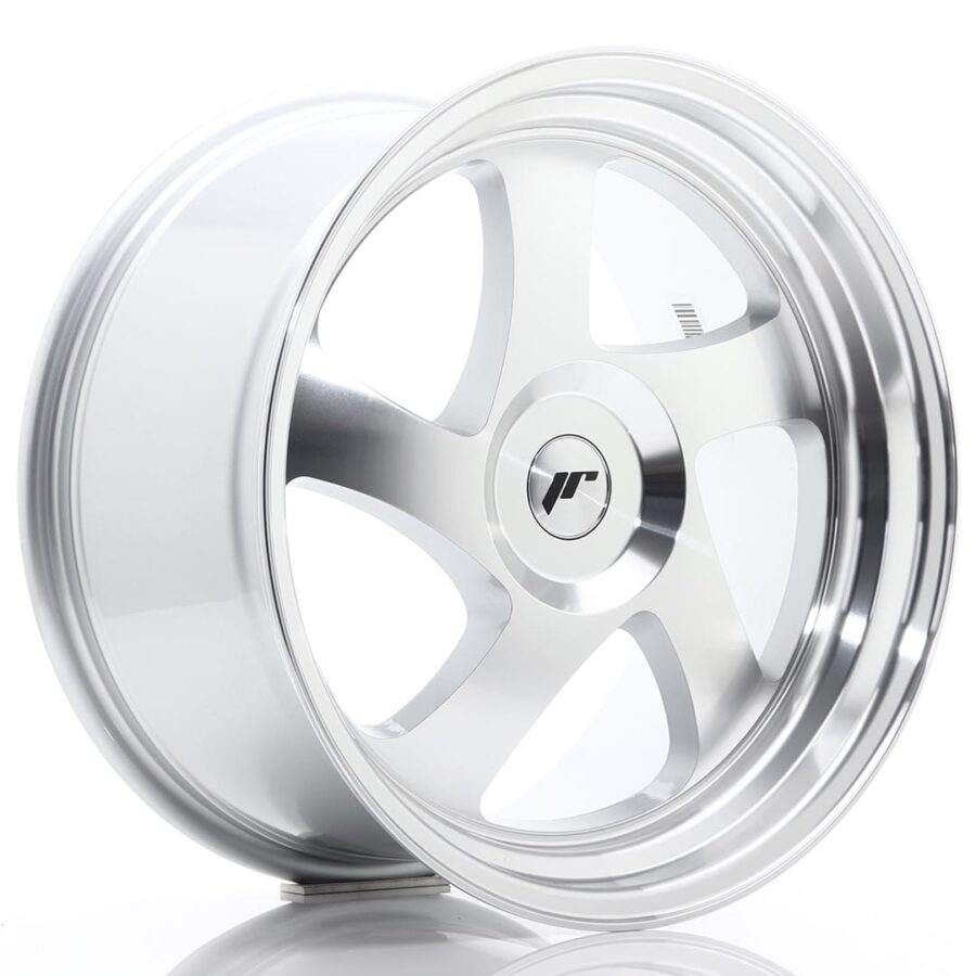 Felg Japan Racing JR15 18x9,5 ET20-40 Blank maskinbearbeidet sølv