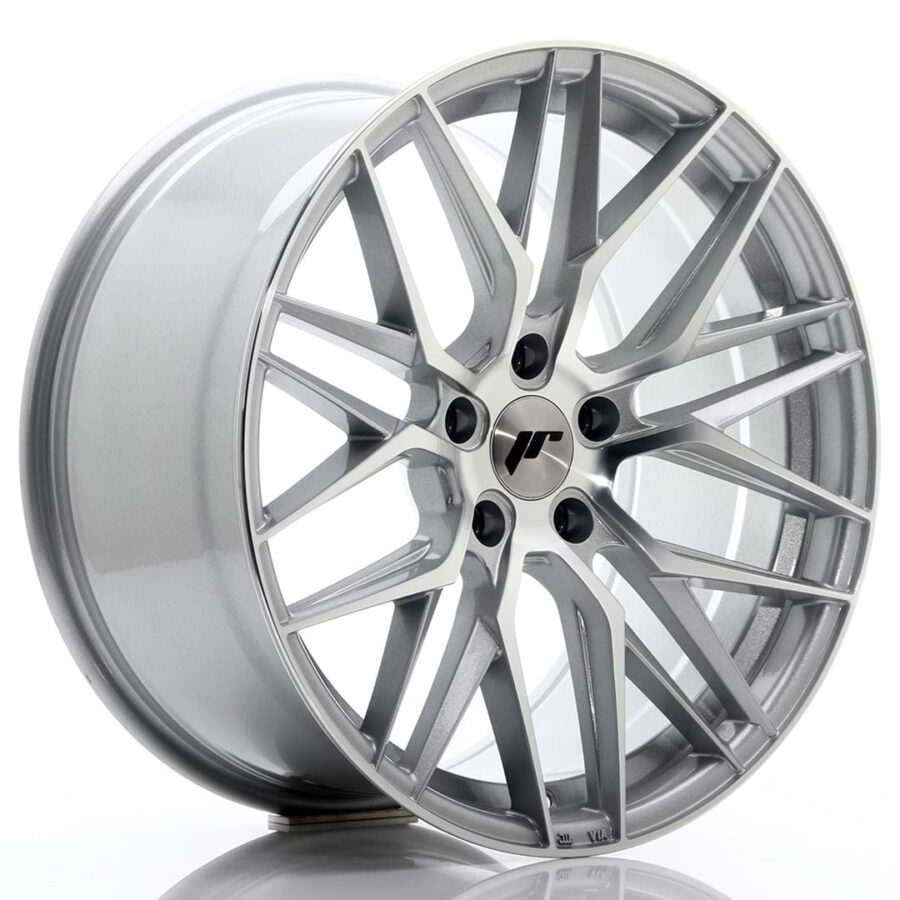 Felg Japan Racing JR28 19x9,5 ET40 5x112 sølvbearbeidet front