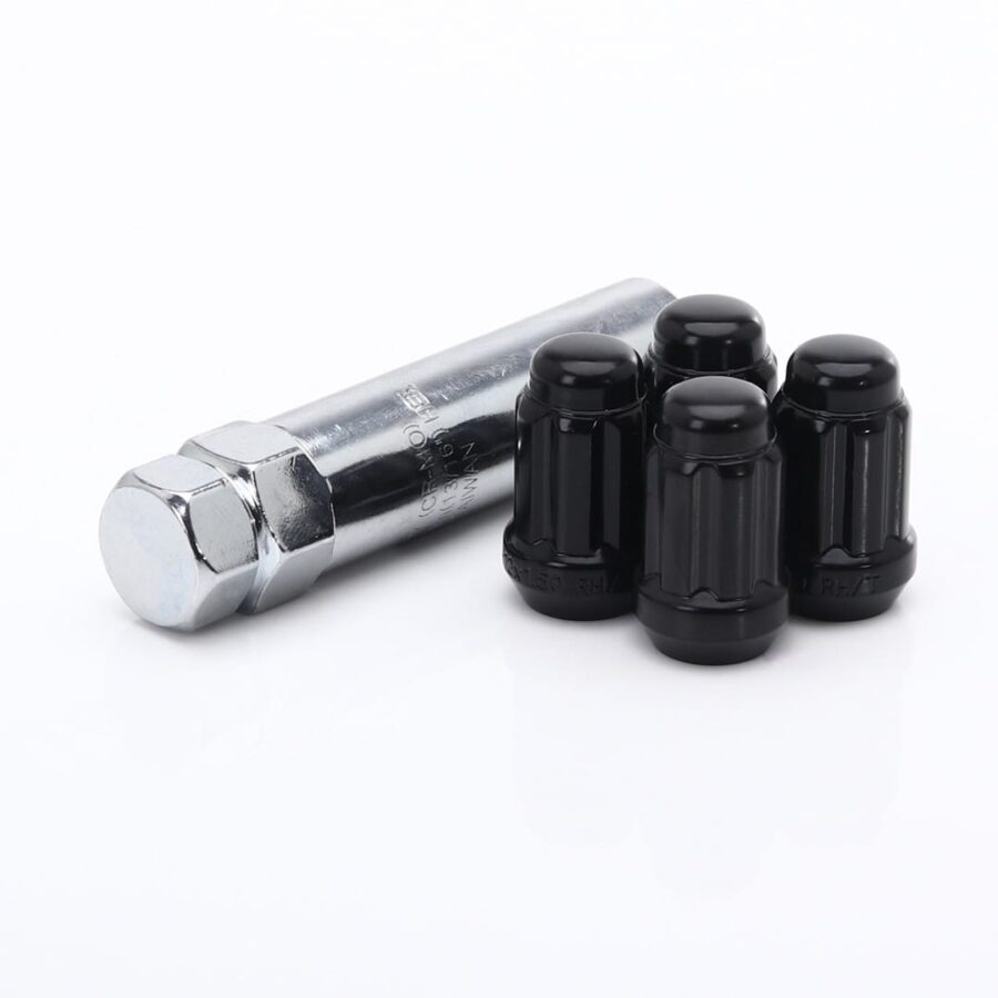 Hjulmuttere JR ATN1 - 12x1,5 Black
