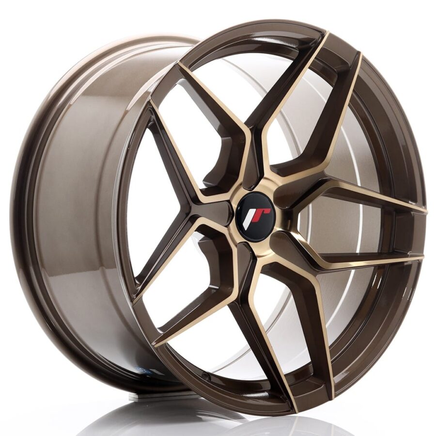 Felg Japan Racing JR34 19x9,5 ET20-40 5H BLANK Platinum Bronse