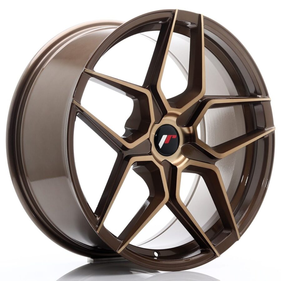 Felg Japan Racing JR34 20x9 ET20-40 5H BLANK Platinum Bronse