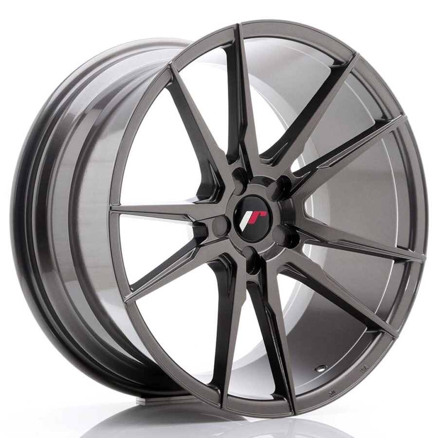 Felg Japan Racing JR21 20x10 ET20-40 5H Blank Hyper Grey
