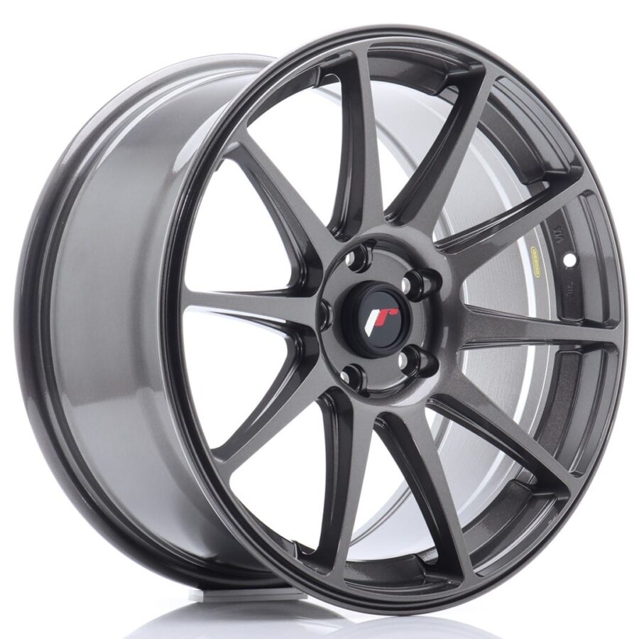 Felg Japan Racing JR11 18x8,5 ET40 5x112 Hypergrå