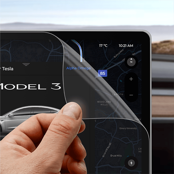 Bil Skjerm Beskyttelse Tesla Model 3 (2017-2023) - Bilde 6