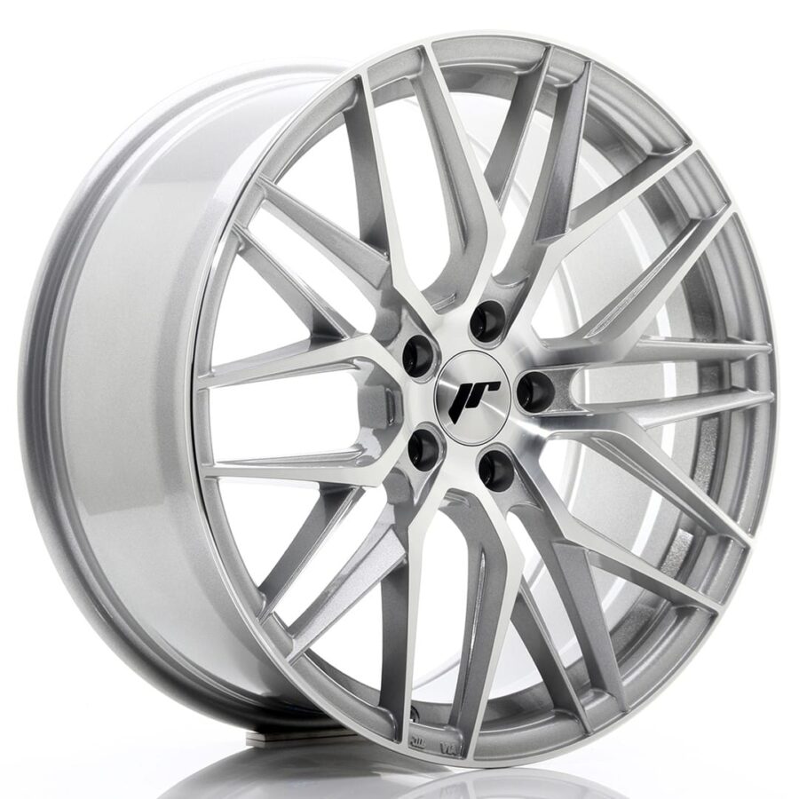 Felg Japan Racing JR28 19x8,5 ET40 5x114,3 sølvbearbeidet front
