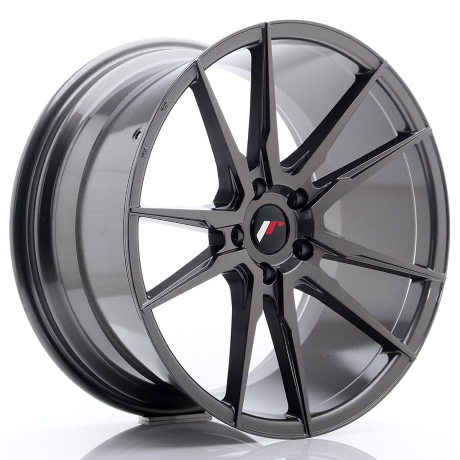 Felg Japan Racing JR21 20x10 ET40 5x112 Hyper Grå