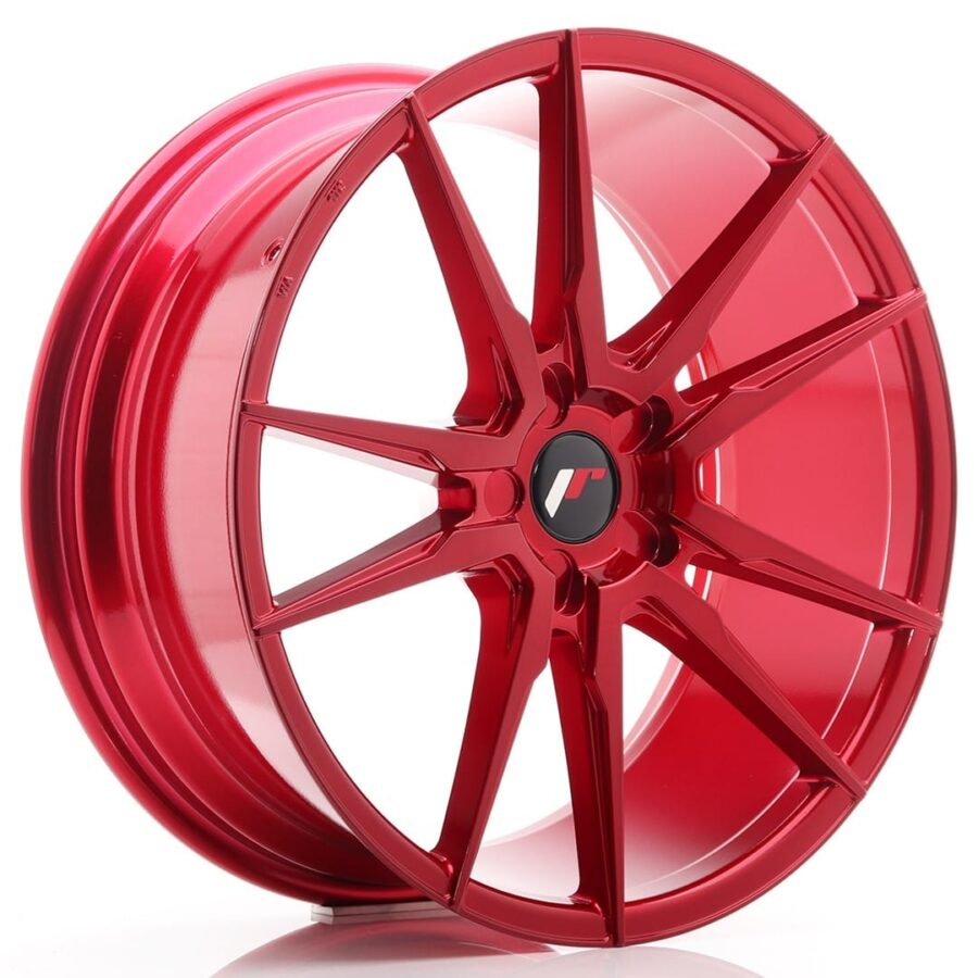 Felg Japan Racing JR21 20x8,5 ET20-40 5H BLANK Platinarød