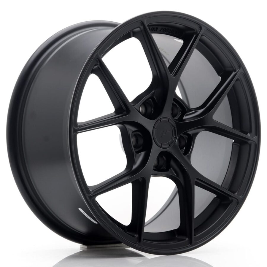 Felg Japan Racing SL01 17x8 ET40 5x112 Matt Sort