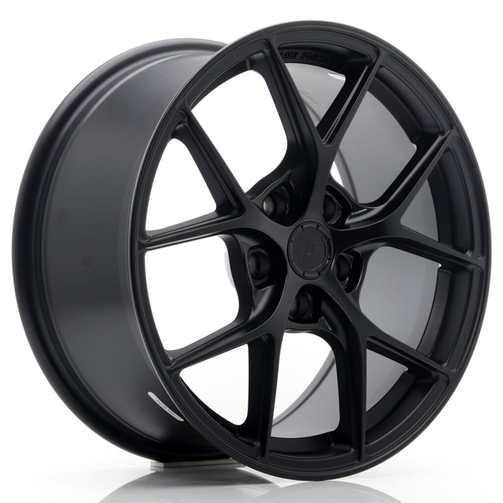 Felg Japan Racing SL01 17x8 ET40 5x114,3 Matt Sort