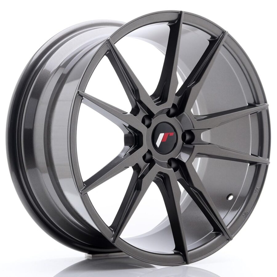 Felg Japan Racing JR21 19x8,5 ET40 5x114,3 Hypergrå