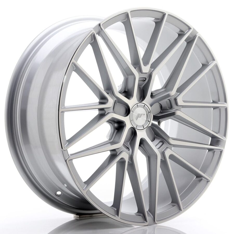 Felg Japan Racing JR38 20x9 ET35 5x112 Sølv maskinert ansikt