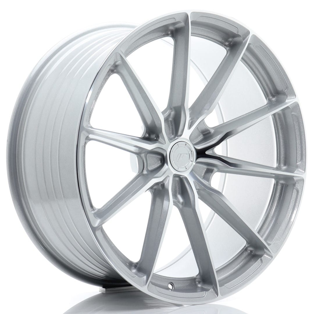 Felg Japan Racing JR37 21x10 ET10-41 5H BLANK Sølvbearbeidet