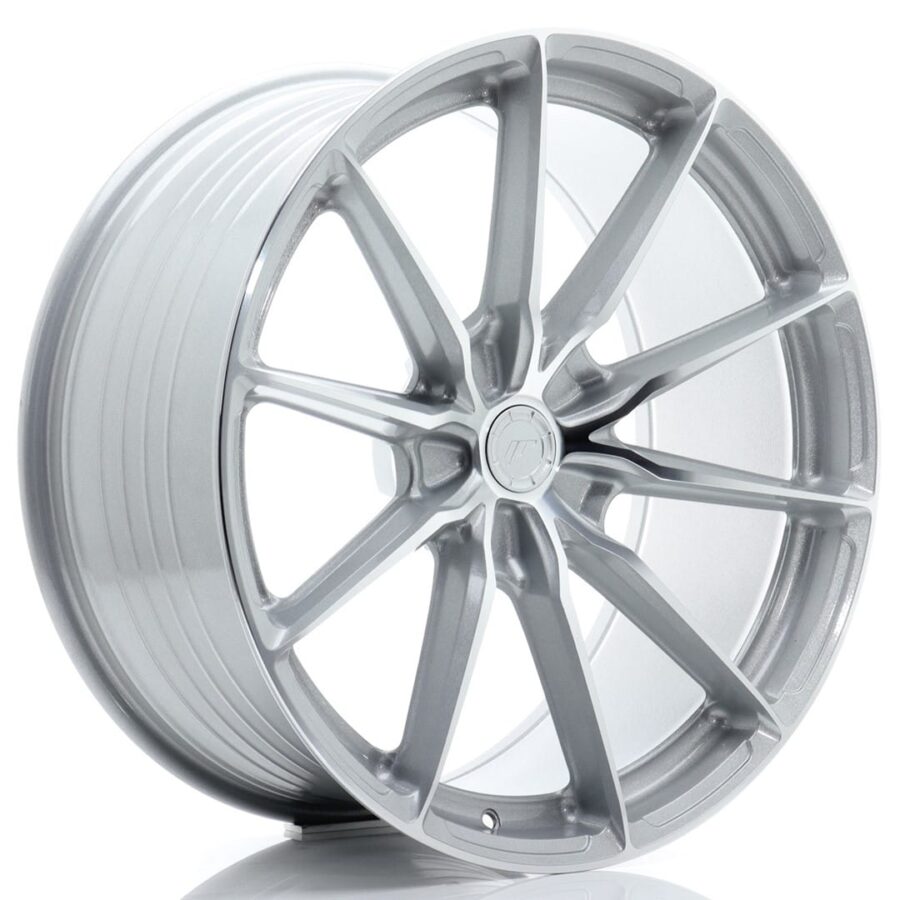 Felg Japan Racing JR37 21x10,5 ET10-46 5H BLANK Sølvbearbeidet