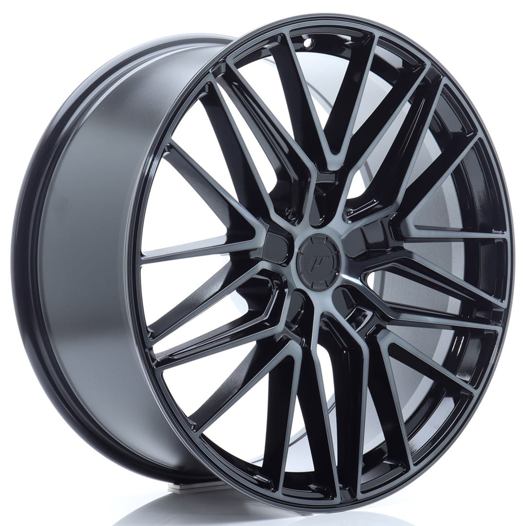 Felg Japan Racing JR38 21x9 ET10-52 5H BLANK Svart børstet med tonet ansikt