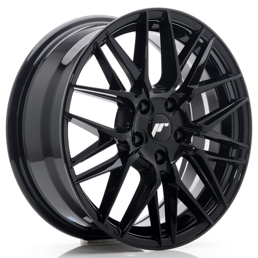 Felg Japan Racing JR28 17x7 ET25 4x108 Blank Svart