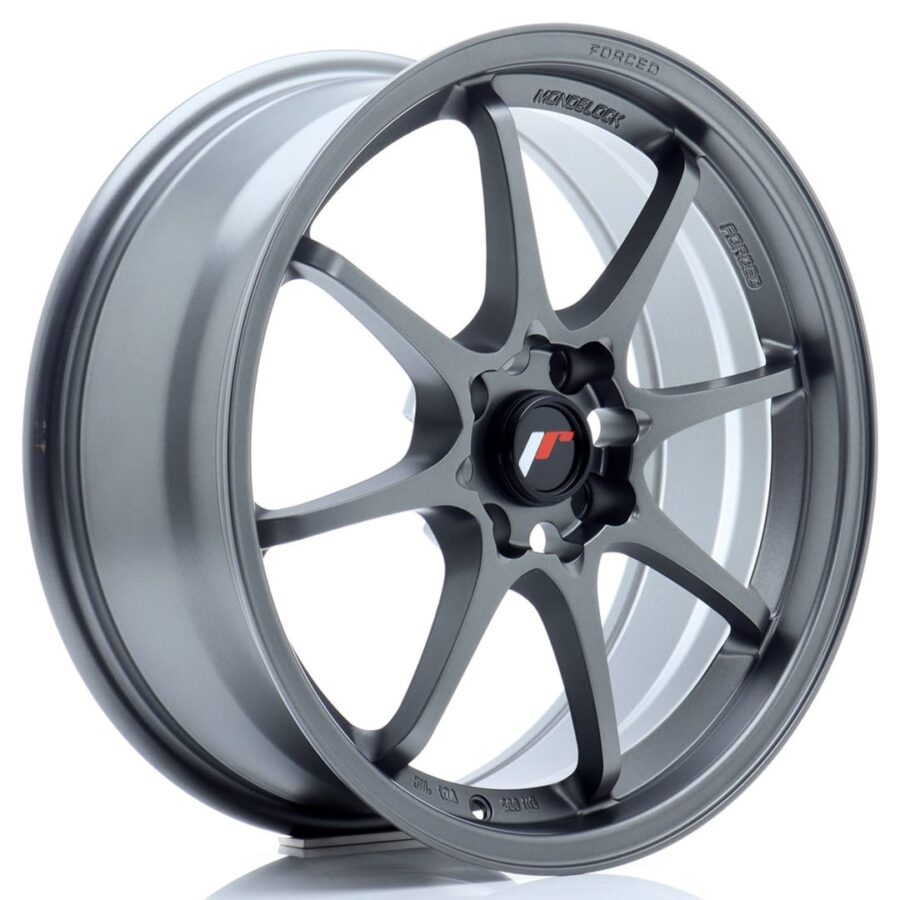 Felg Japan Racing JR5 17x7 ET38 4x100 Matt Gun Metal