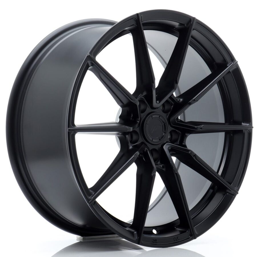Felg Japan Racing SL02 18x8 ET40 5x112 Matt Sort