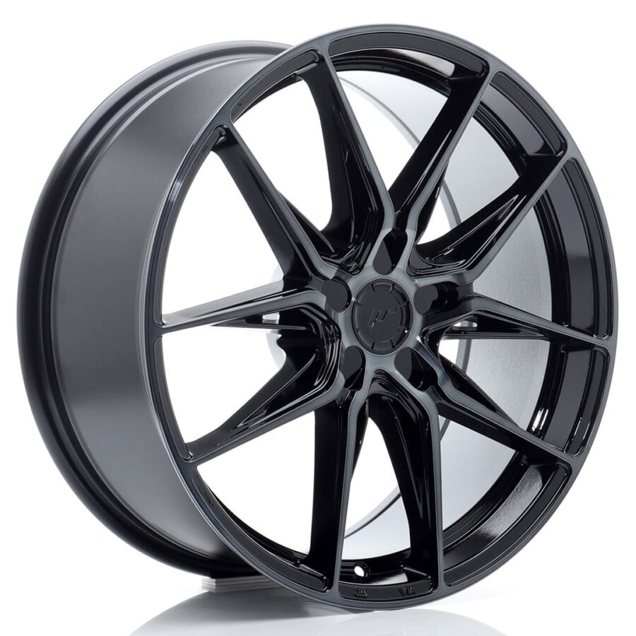 Felg Japan Racing JR44 19x9 ET20-51 5H BLANK Svart maskinert med tonet front