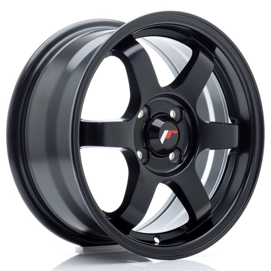 Felg Japan Racing JR3 15x7 ET25 4x108 Matt Svart